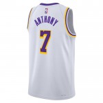 Maillot NBA Los Angeles Lakers Carmelo Anthony 7 Nike 2022-23 Association Edition Blanc Swingman - Homme